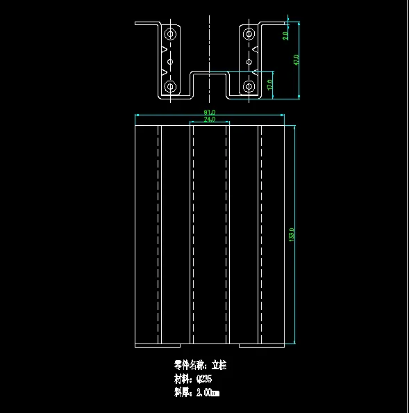 JJ6406-立柱冲压模具设计-3套模具
