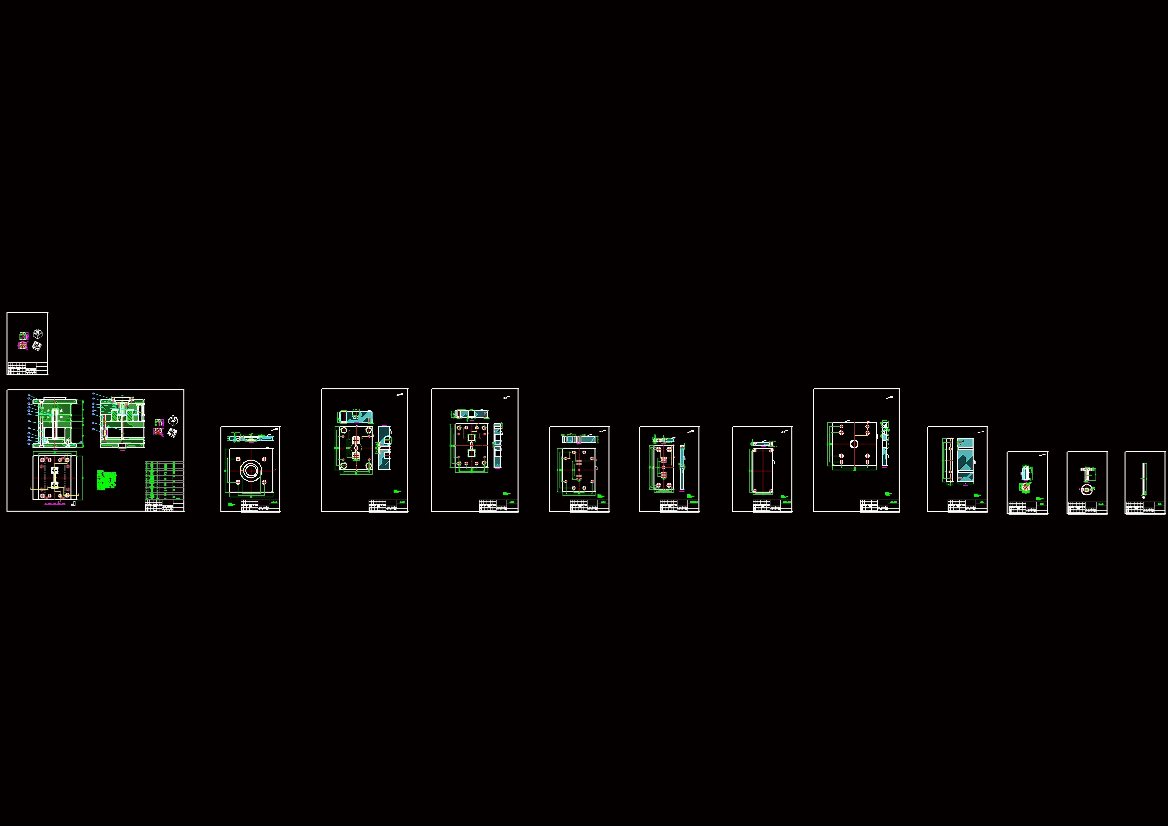 全部CAD图纸 13张