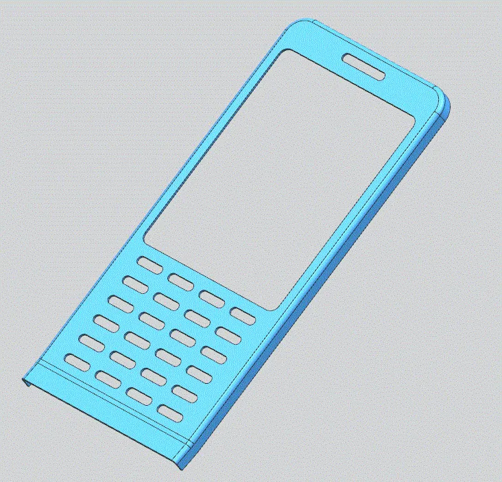 JJ6453-金立A800外壳复合冲裁模具设计【含Proe三维图】