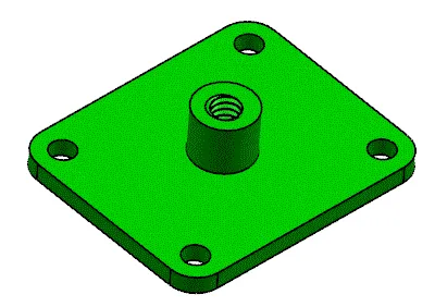 JJ6466-内螺纹盖板零件自动脱螺纹注塑模具设计【含UG三维图】