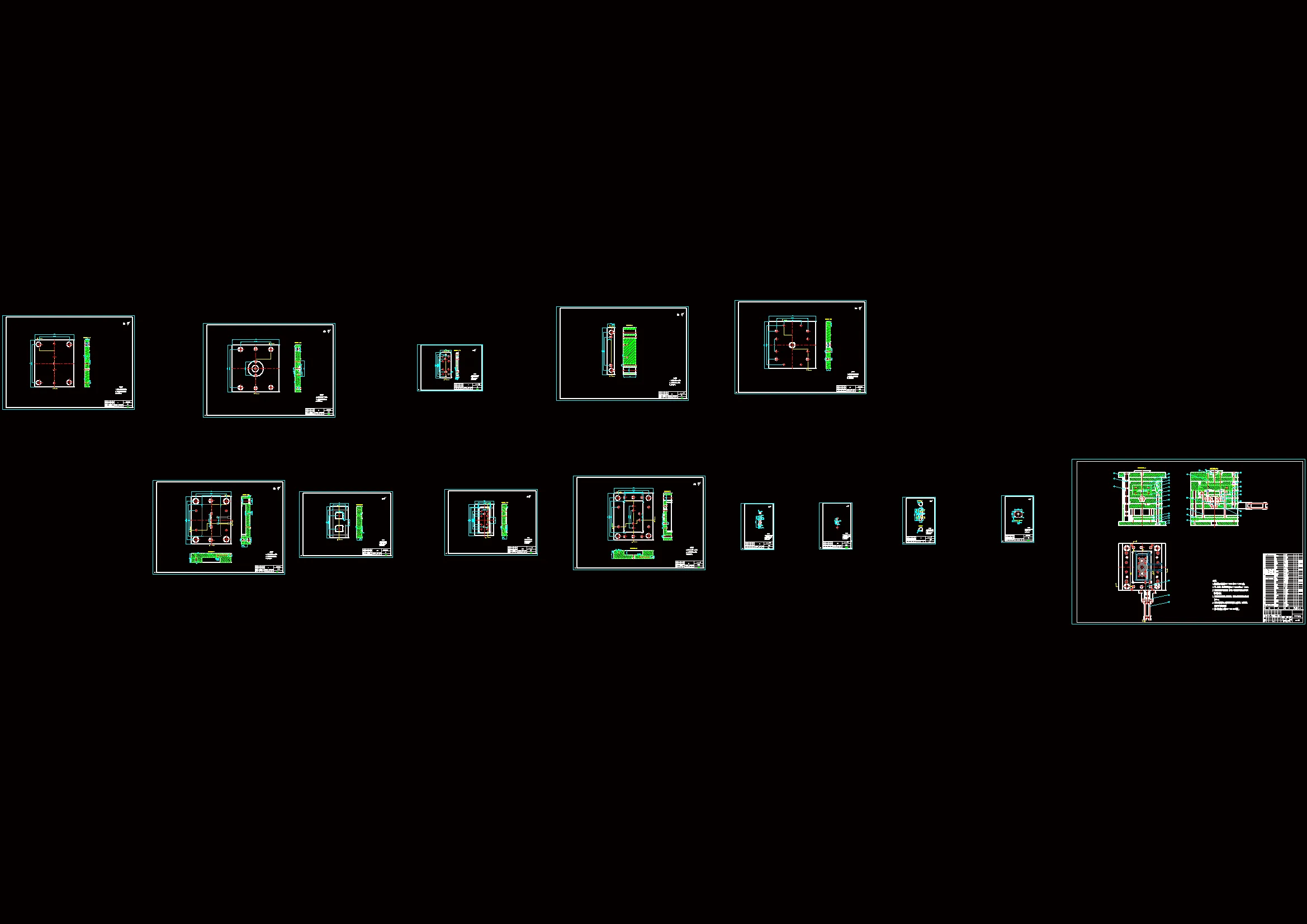 全部CAD图纸 14张