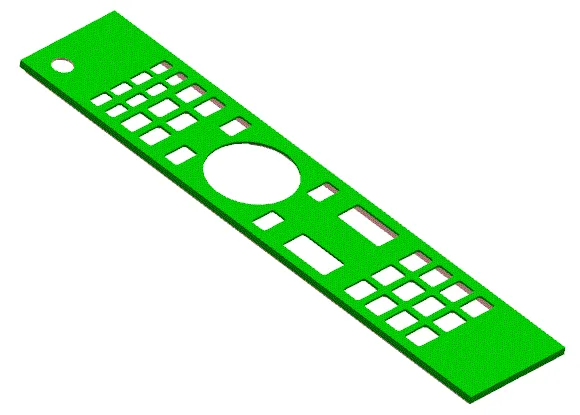 JJ6655-长虹RL78A遥控器上盖注塑模具设计【含UG三维图】