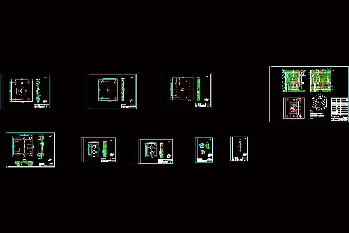 全部CAD图纸 9张