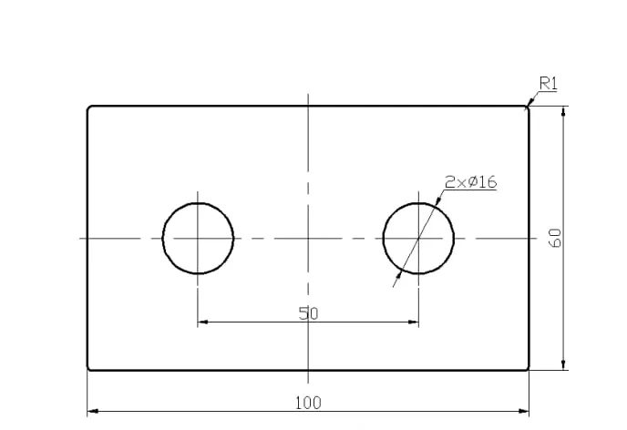JJ6795-定位板落料冲孔模设计-长100