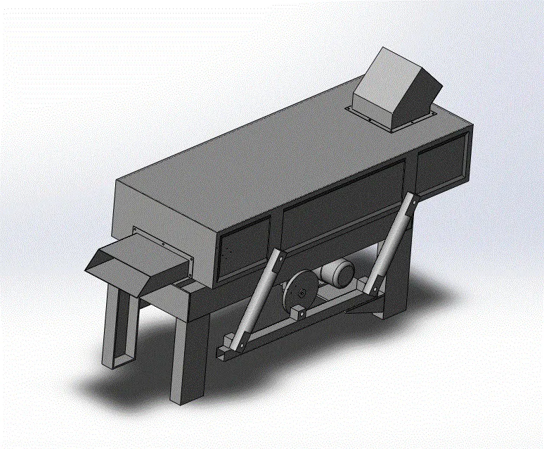 JJ6917-粉状物质往复式筛选机结构设计【含SW三维图】