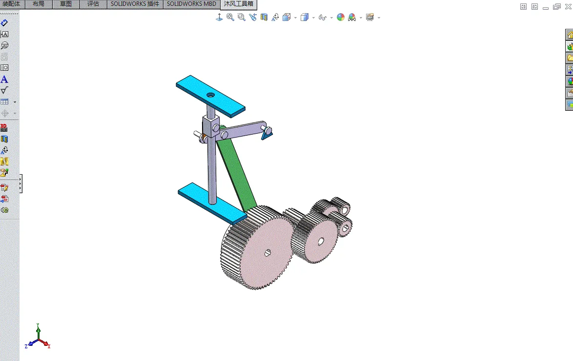JJ6935-压床结构设计【含SW三维图】