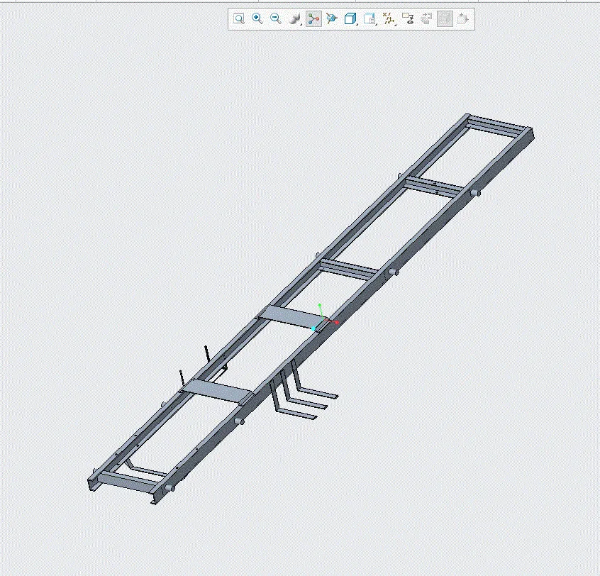 JJ7220-轻型货车车架设计及有限元分析【含Proe三维图】