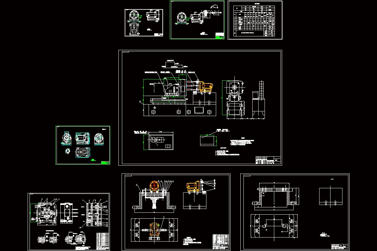 全部CAD图纸 9张