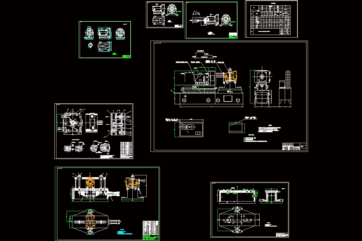 全部CAD图纸 8张