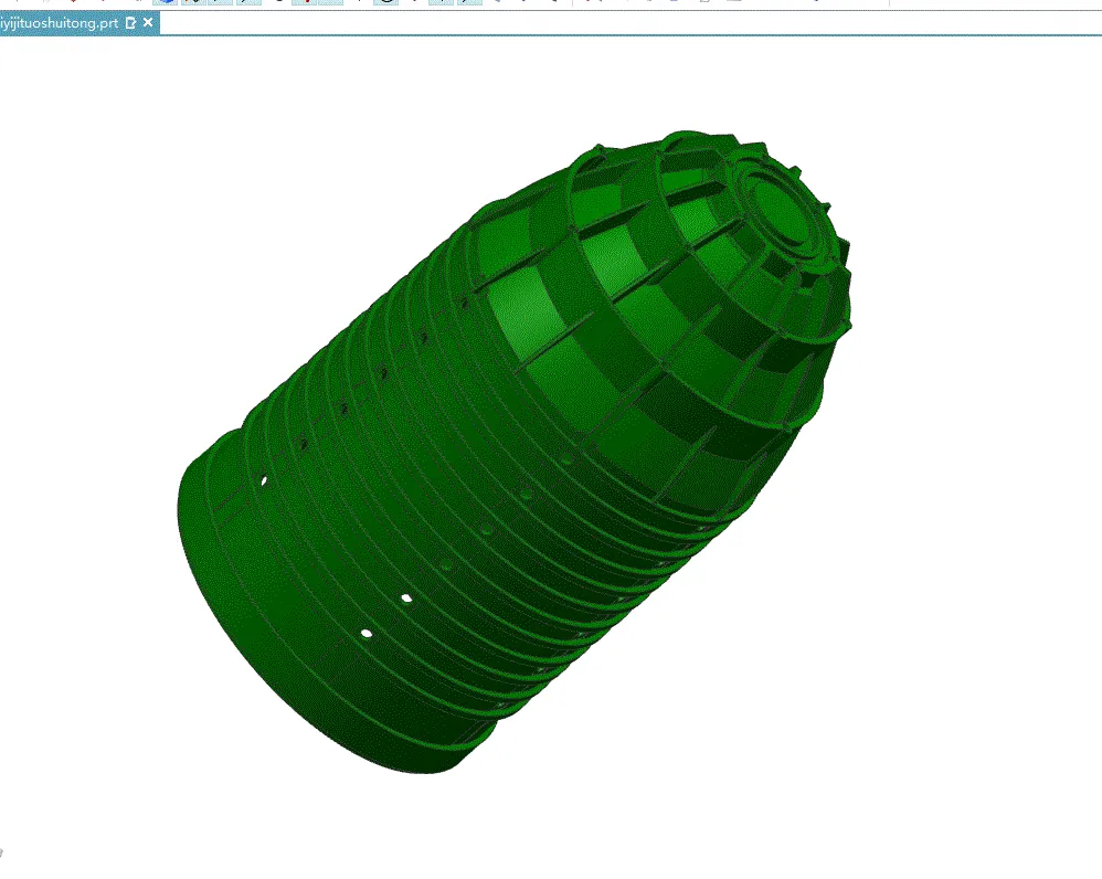 JJ7543-双缸洗衣机脱水桶注塑模具设计【含UG三维图】