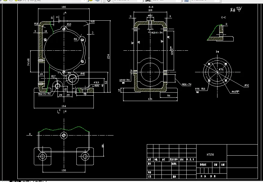 K1174-箱体零件的工艺规程及钻12-M8孔夹具设计