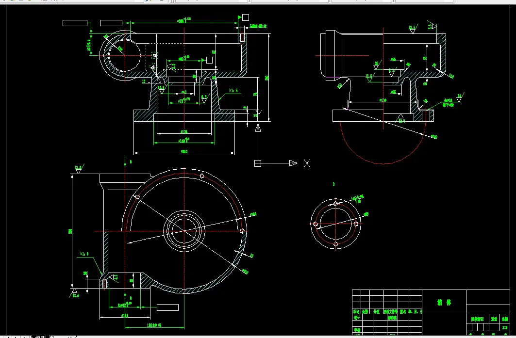 K1177-箱体零件的工艺规程及镗Φ72内孔夹具设计