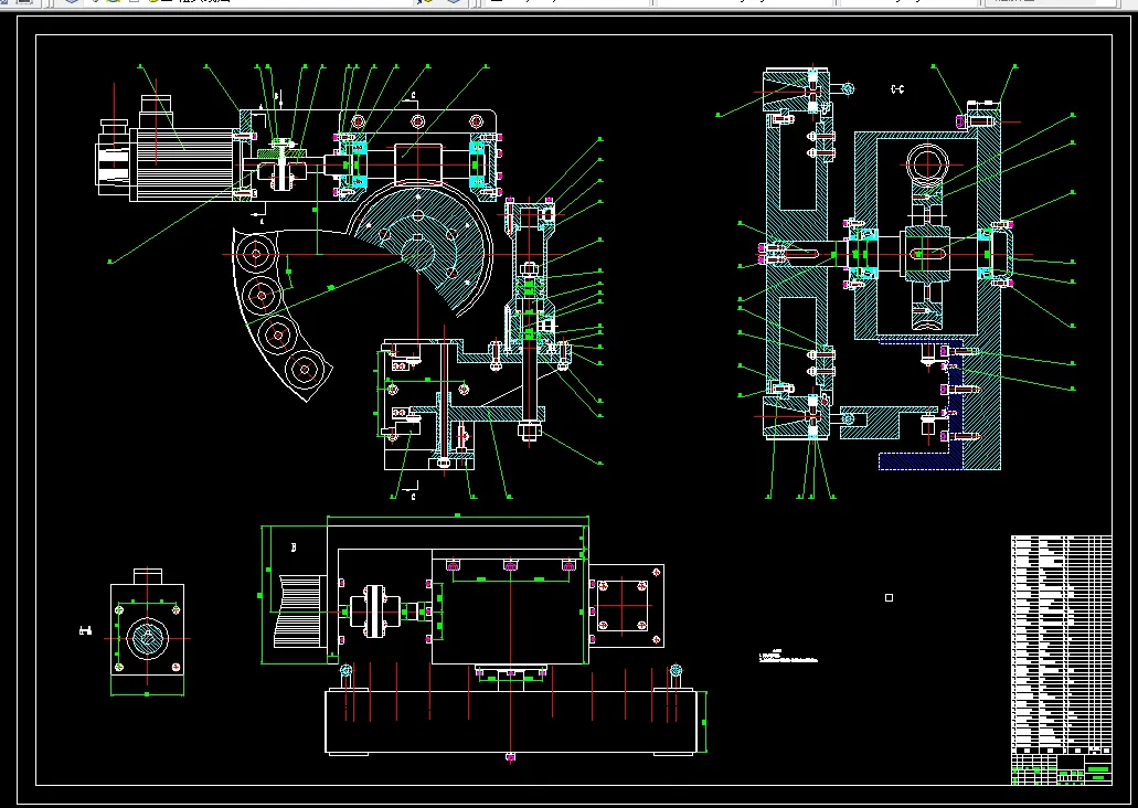 P507-加工中心盘式刀库设计