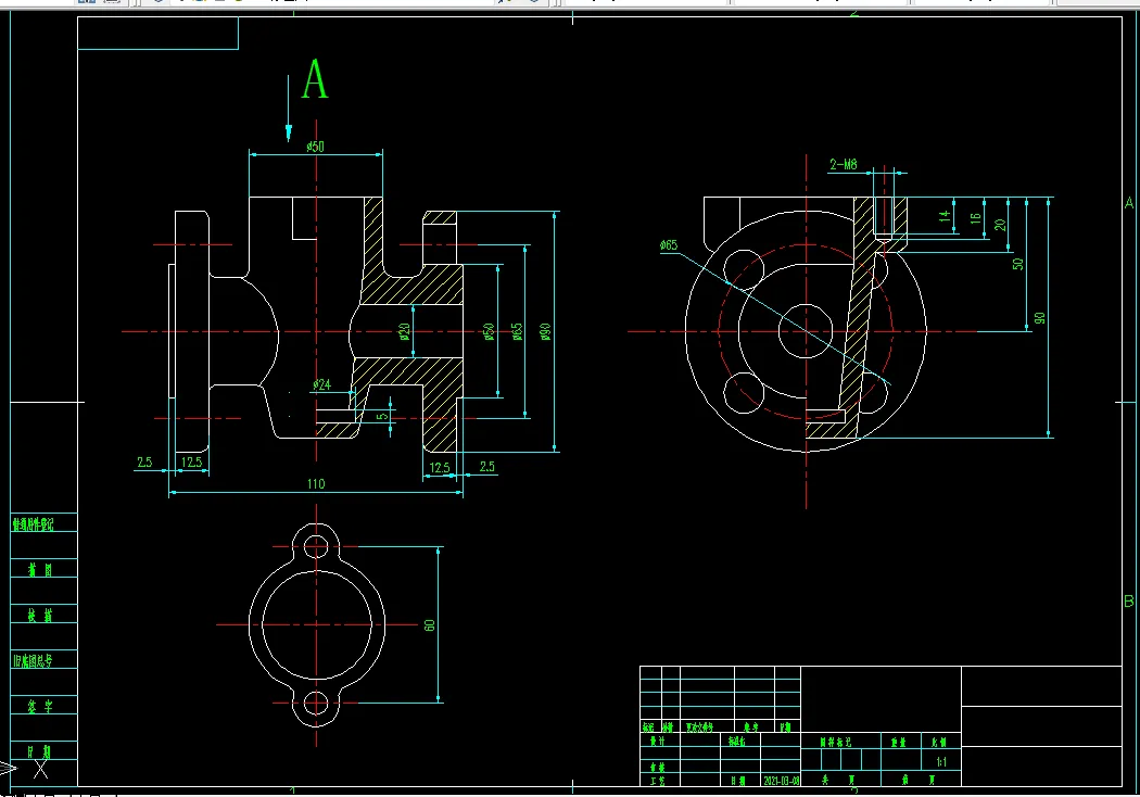 K1284-箱体零件的加工工艺规程及其夹具设计