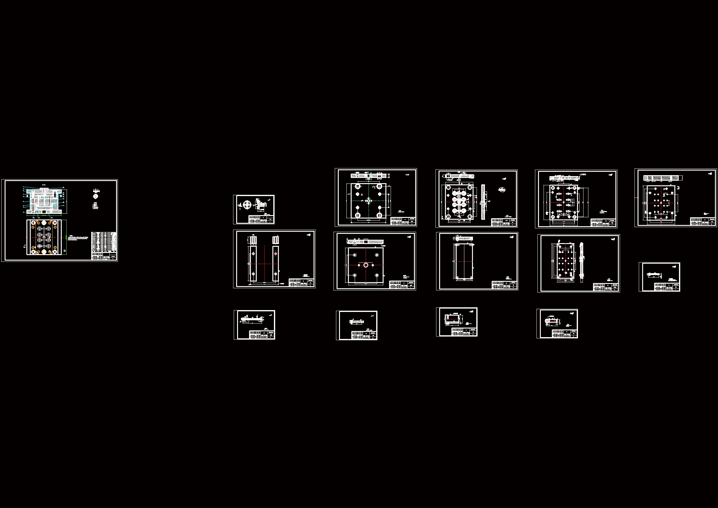 全部CAD图纸 15张