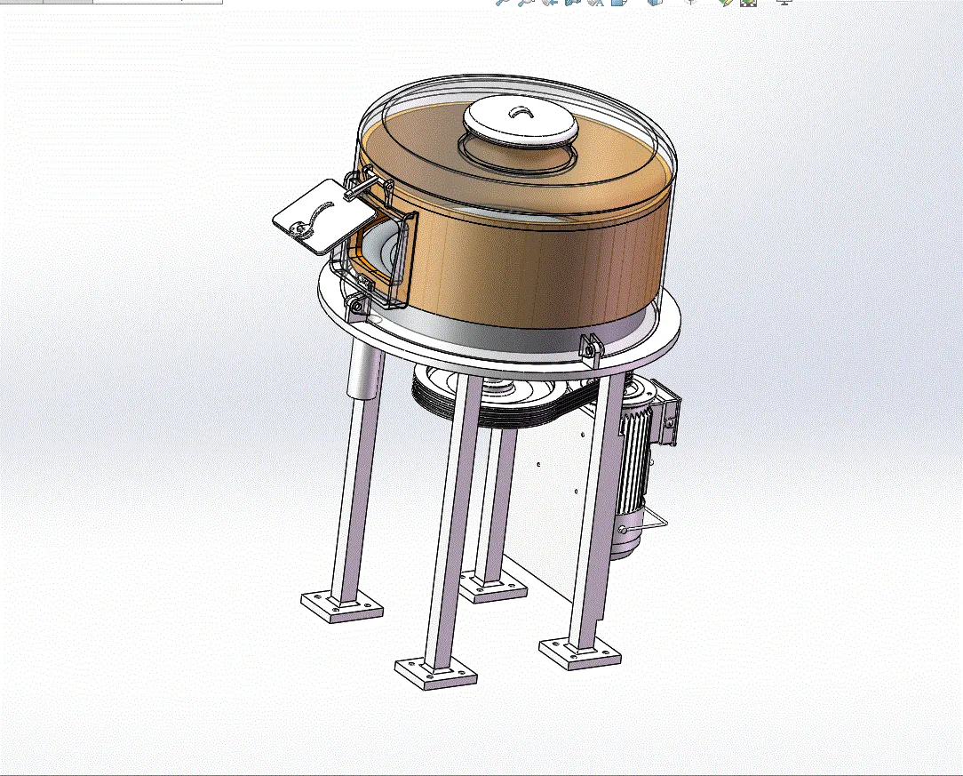 JJ7712-马铃薯去皮机的设计[含SW三维图]
