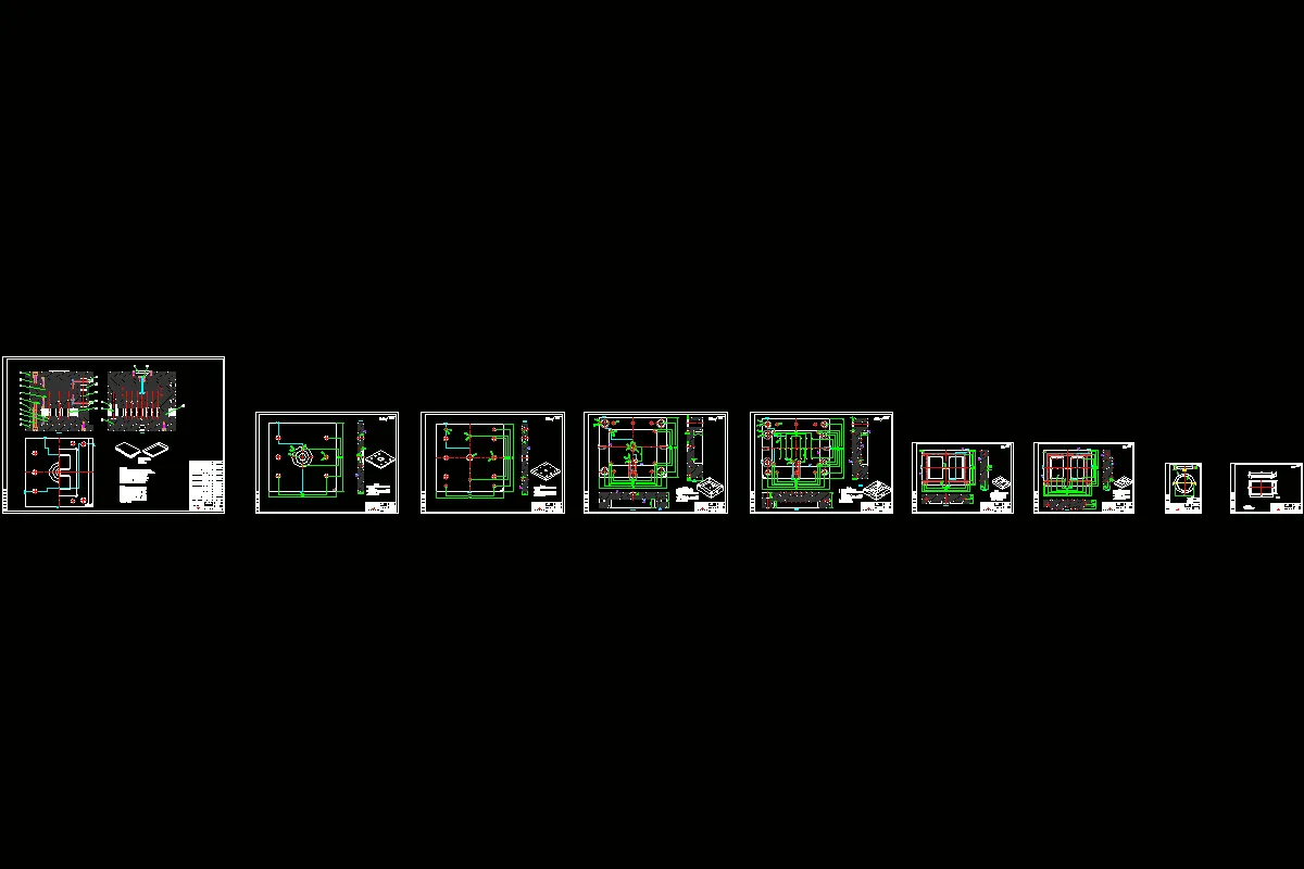 全部CAD图纸 9张