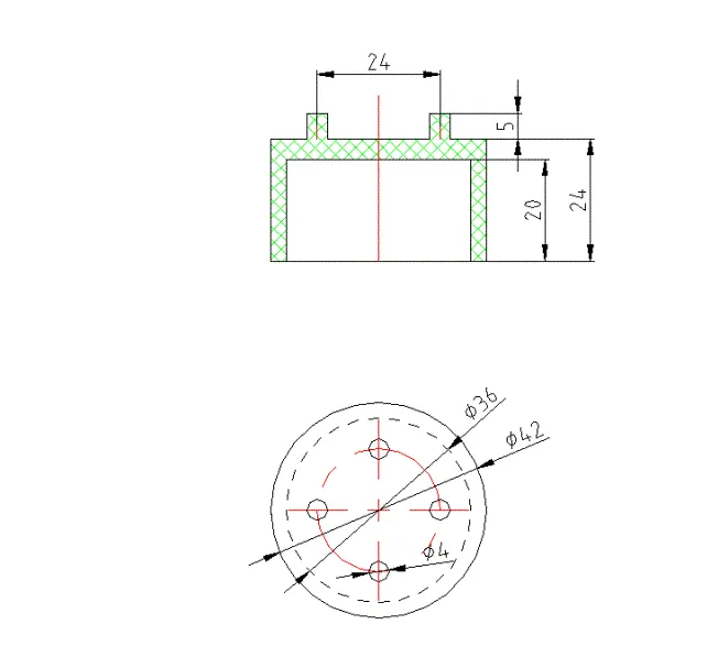 JJ8112-塑料壳体注塑模具设计（外径42x36x29）