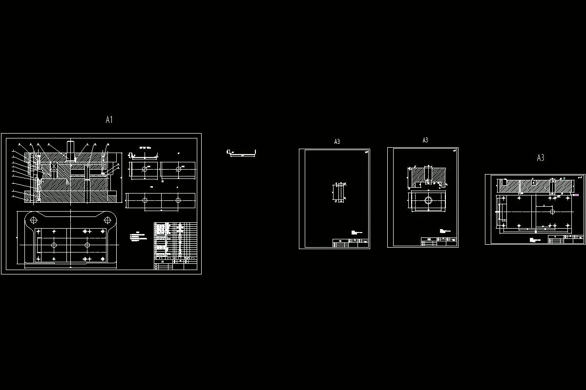 全部CAD图纸 4张