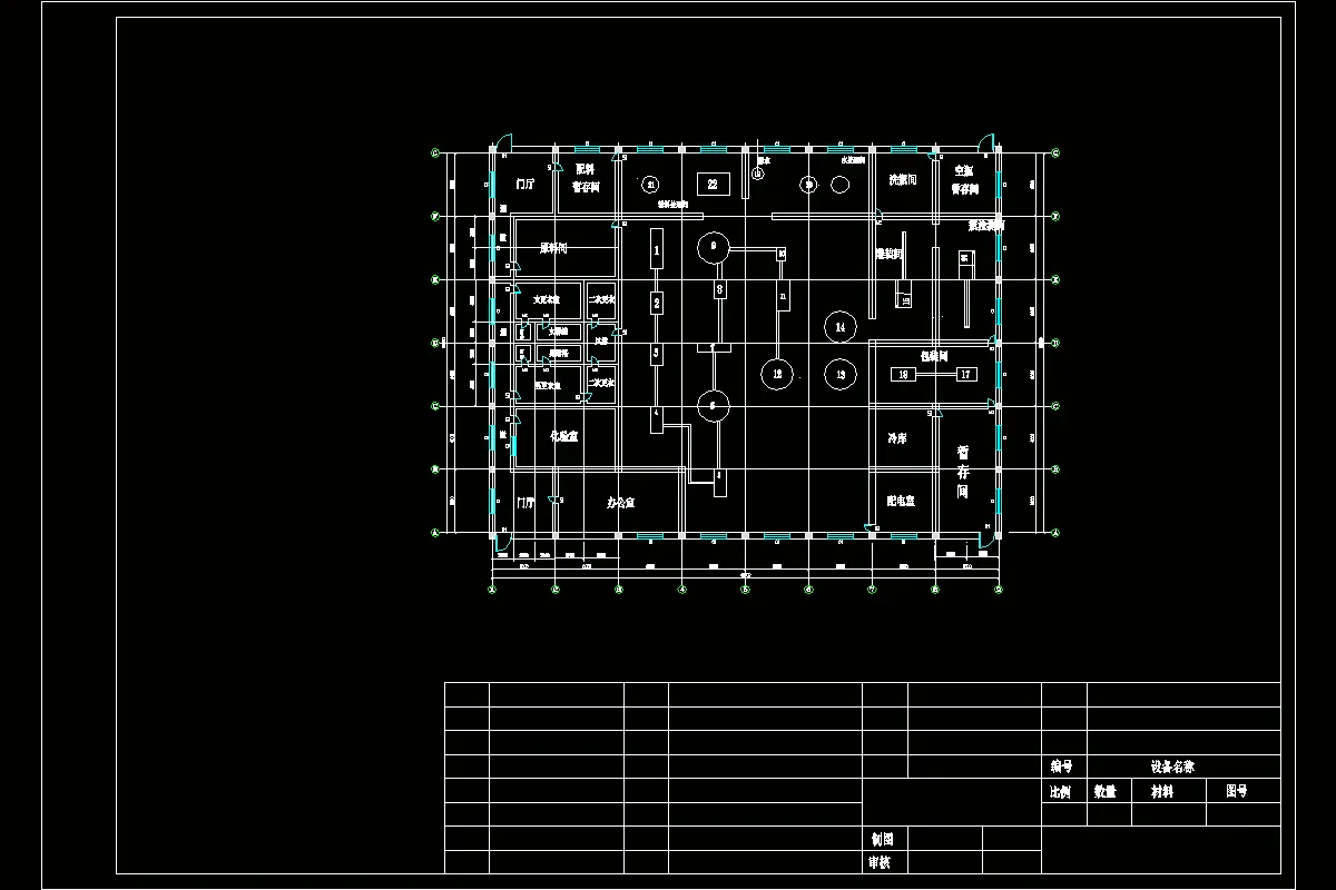 JJ8148-班产10t发酵山楂汁车间设计