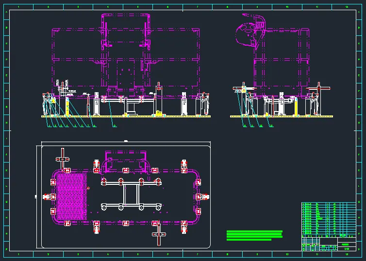 JJ8352-工作斗底盘焊装夹具设计与分析[含Proe三维图]