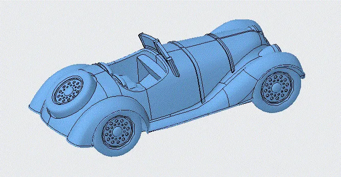 JJ8387-老爷车模型数控加工工艺及夹具设计[含Creo三维图]