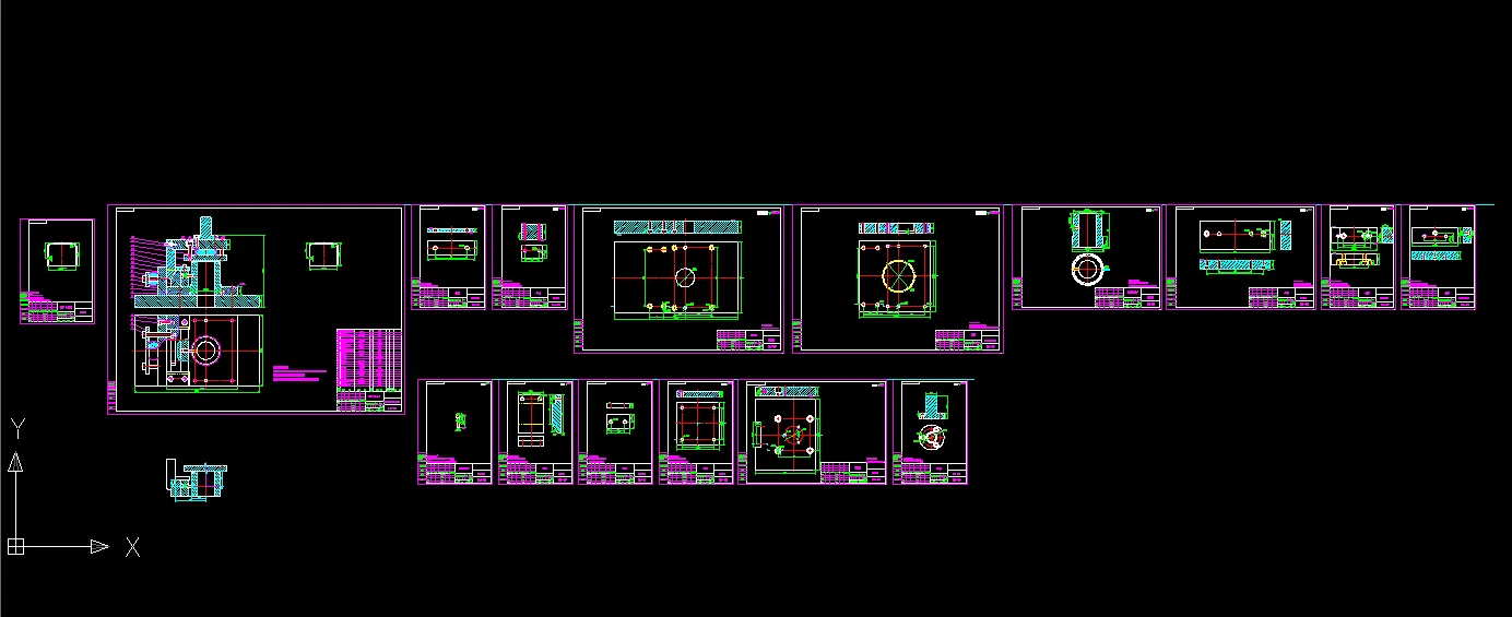 全部CAD图纸 16张