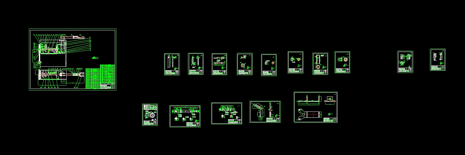 全部CAD图纸 16张