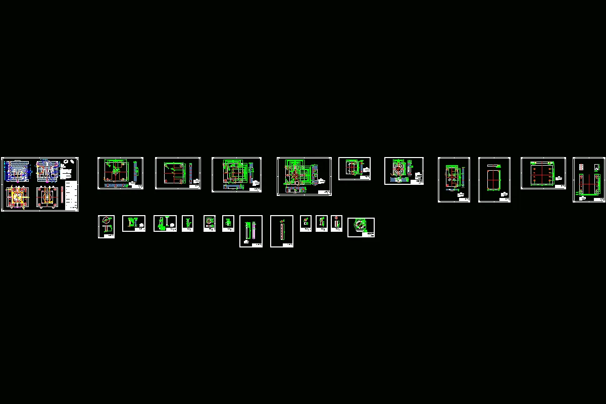 全部CAD图纸 23张