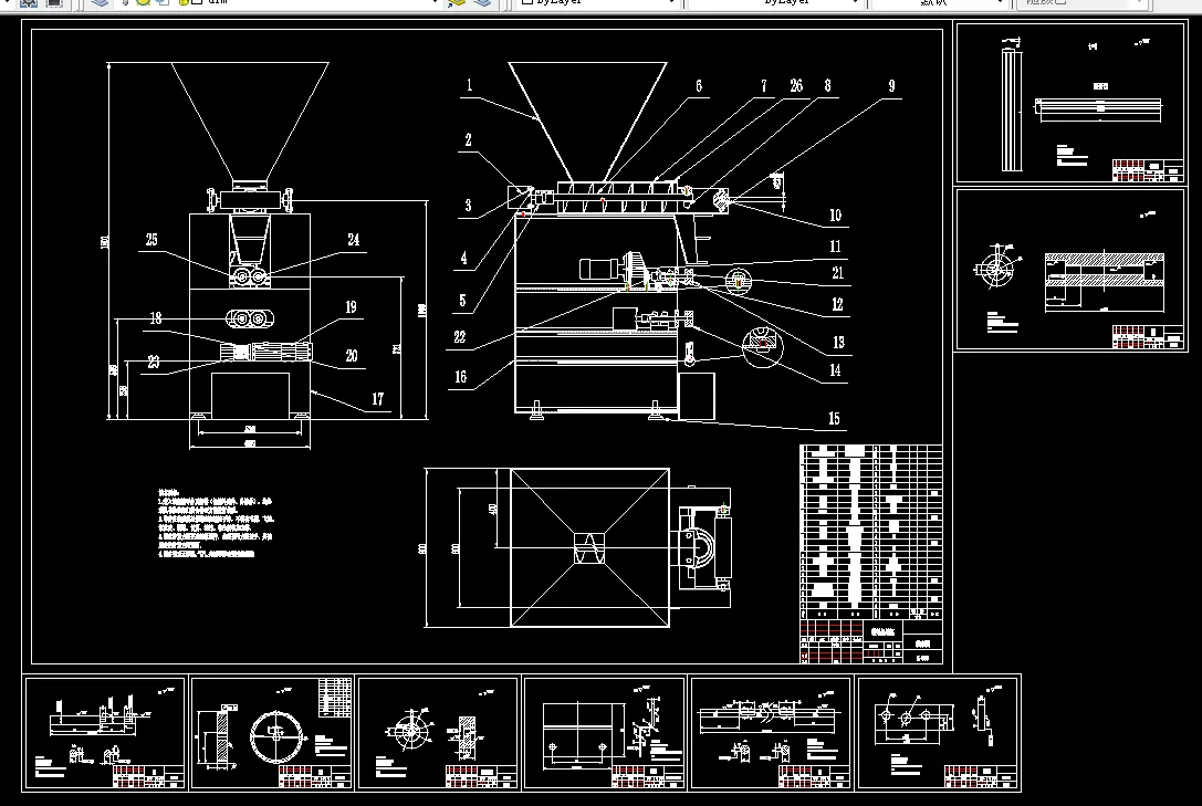 全部CAD图纸 9张