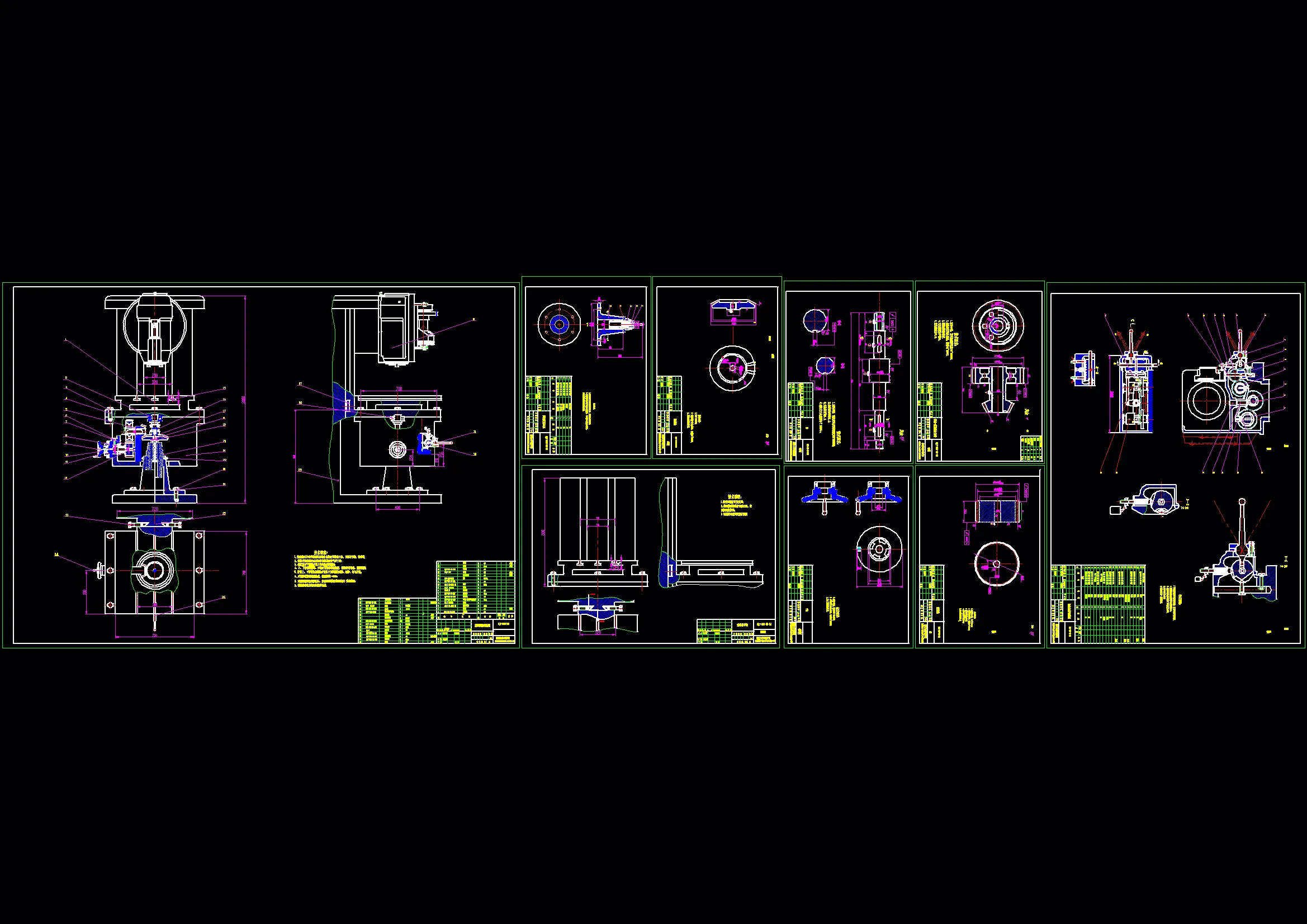 全部CAD图纸 9张