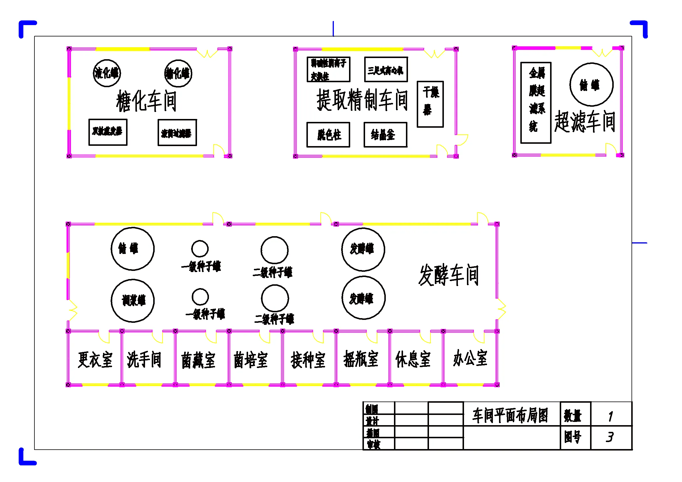 车间平面布局图