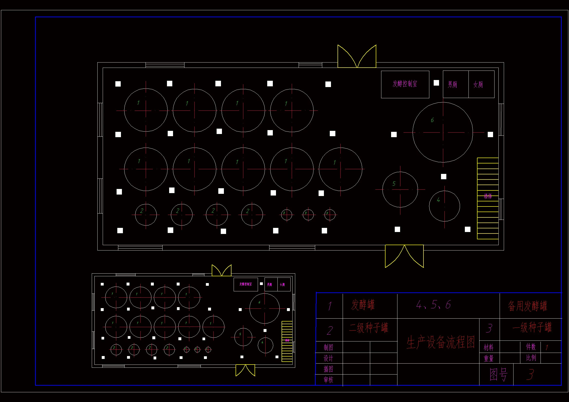 车间平面布局图