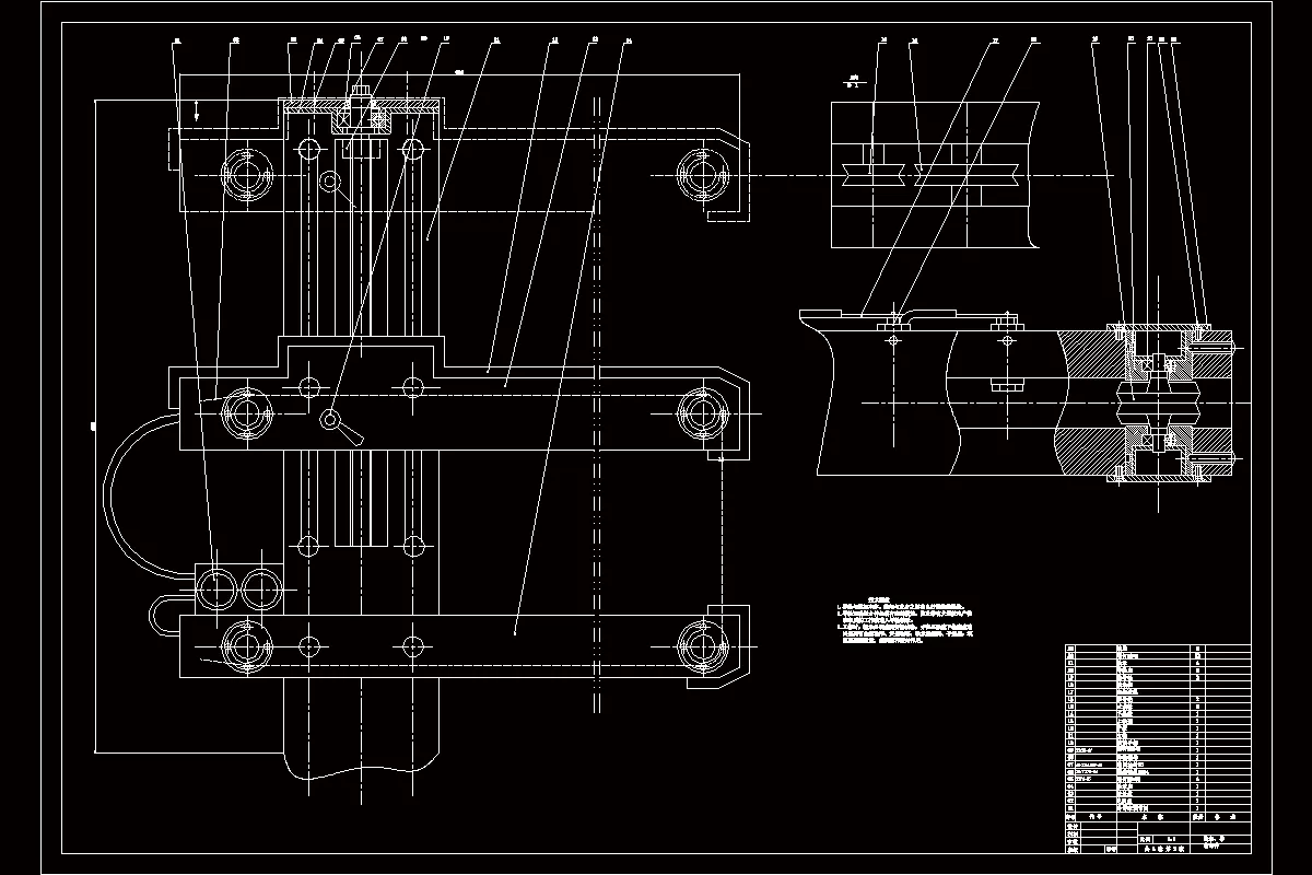 线架、导轮部件