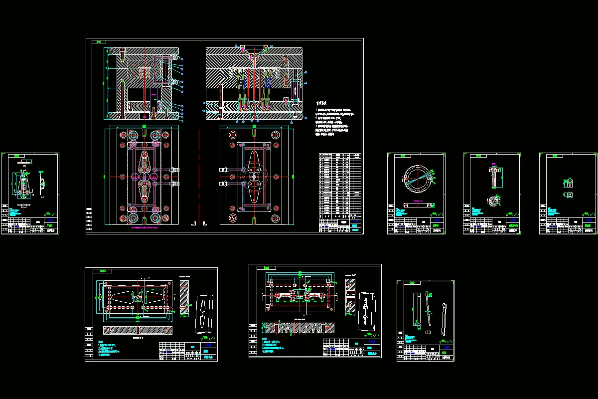 全部CAD图纸 8张