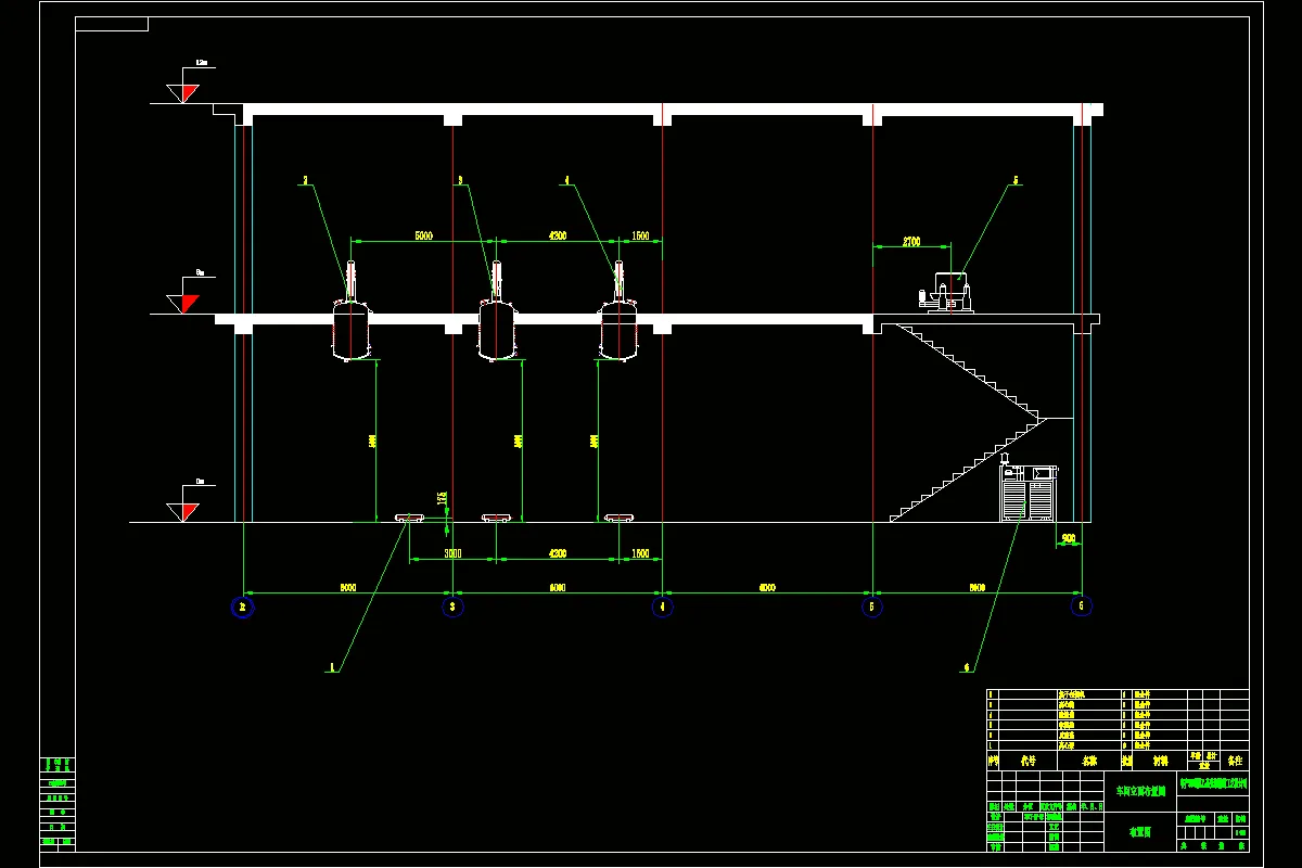 车间立面布置图
