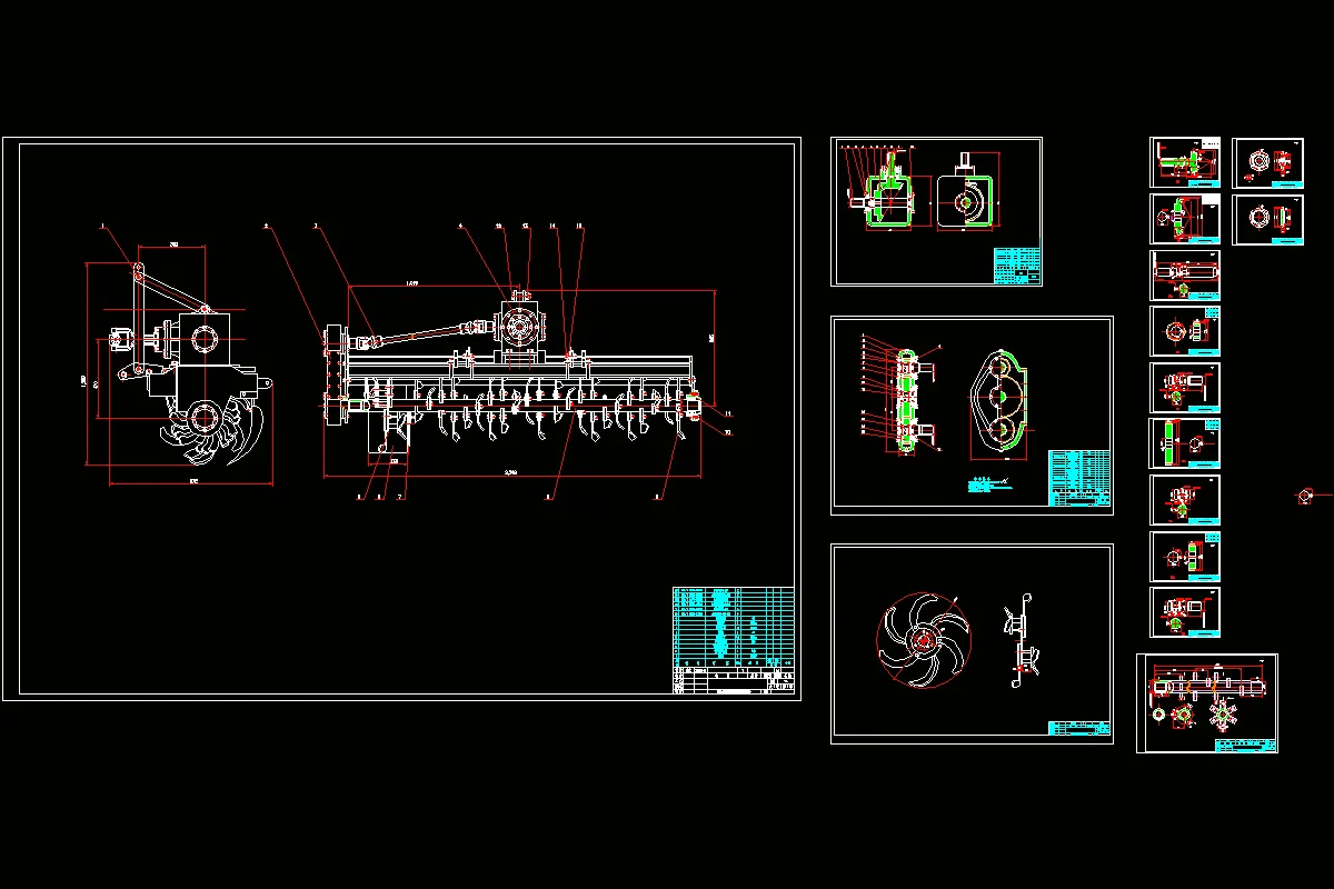 全部CAD图纸 16张
