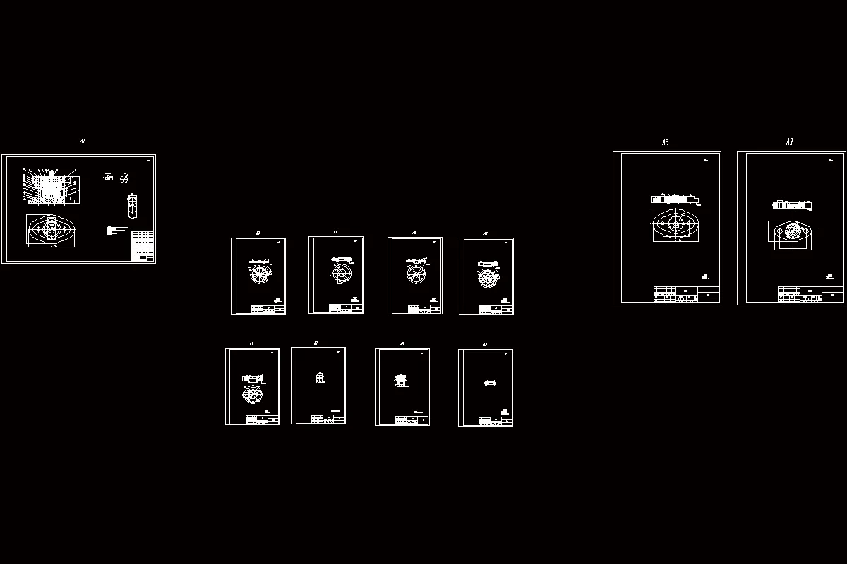 全部CAD图纸 11张