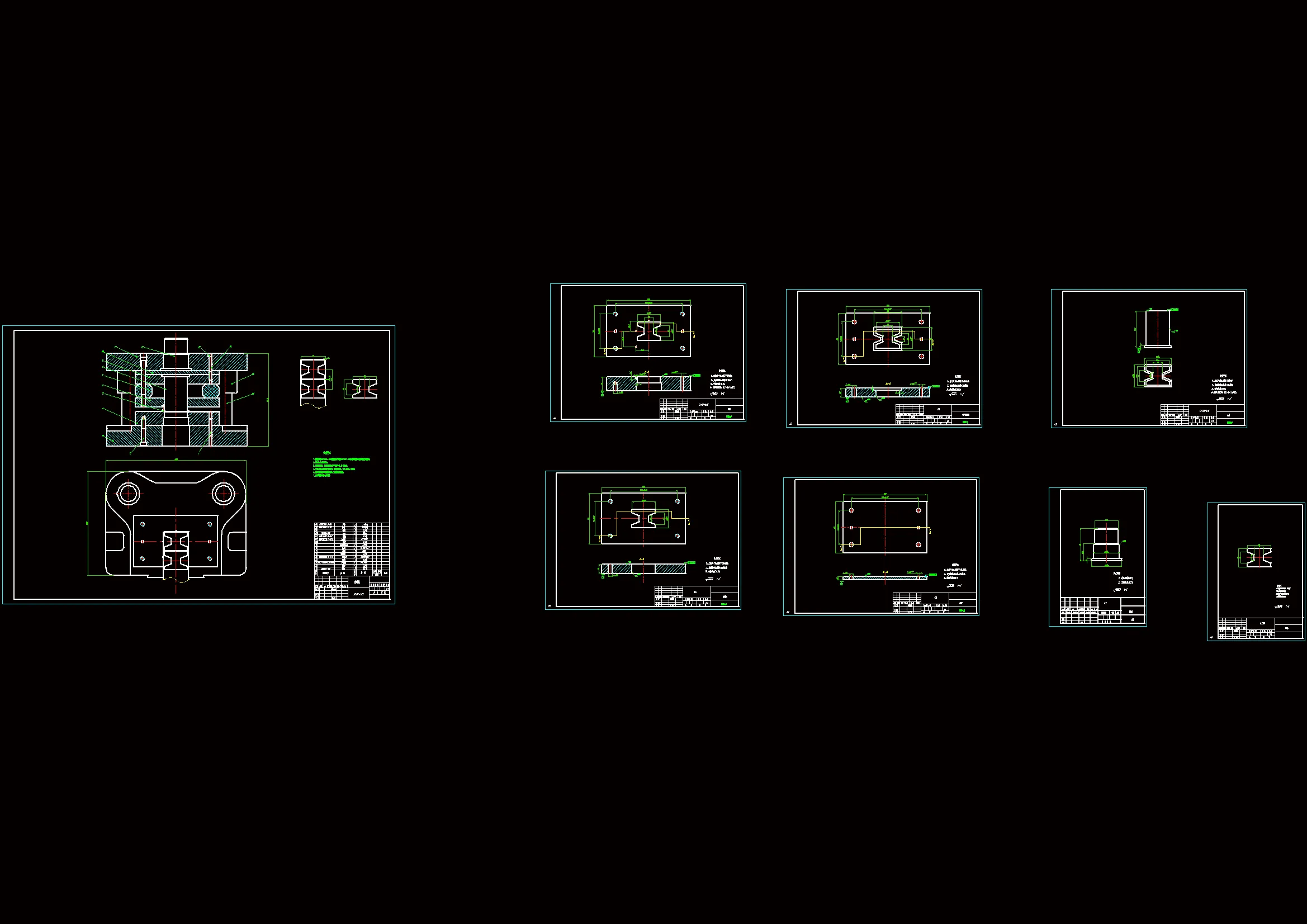 全部CAD图纸 8张