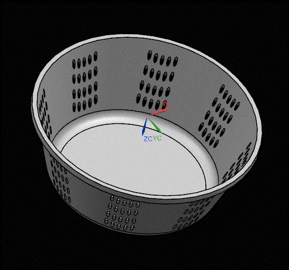JJ8519-菜筐注塑模具设计【含UG三维图】