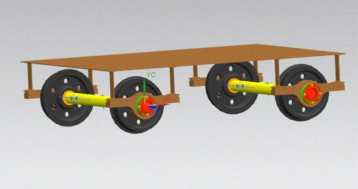 JJ9216-6T电动平车从动轮组机构设计【含UG三维图】