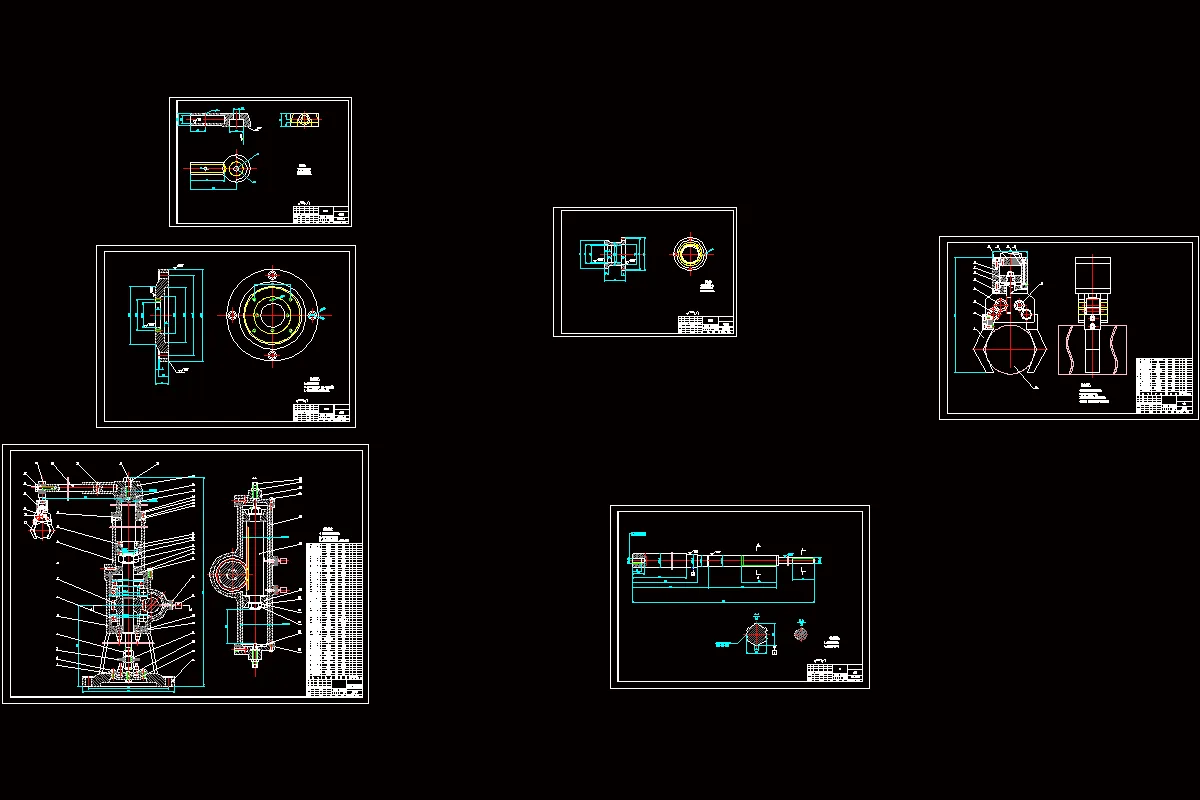 全部CAD图纸 6张