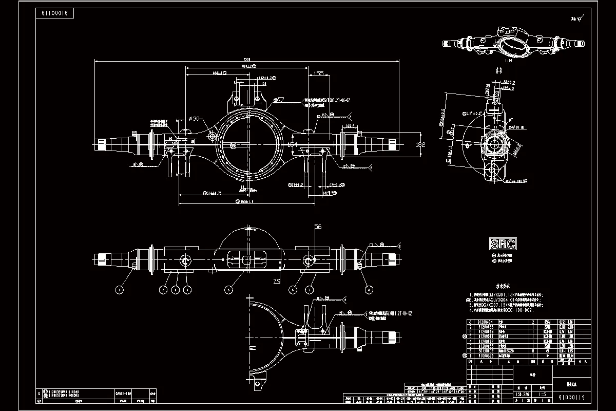 JJ8959-汽车吊壳体工艺与铣削专用设备设计
