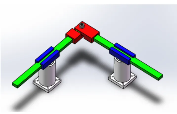 JJ9013-并联机械臂的运动学与动力学研究【含SW三维图】