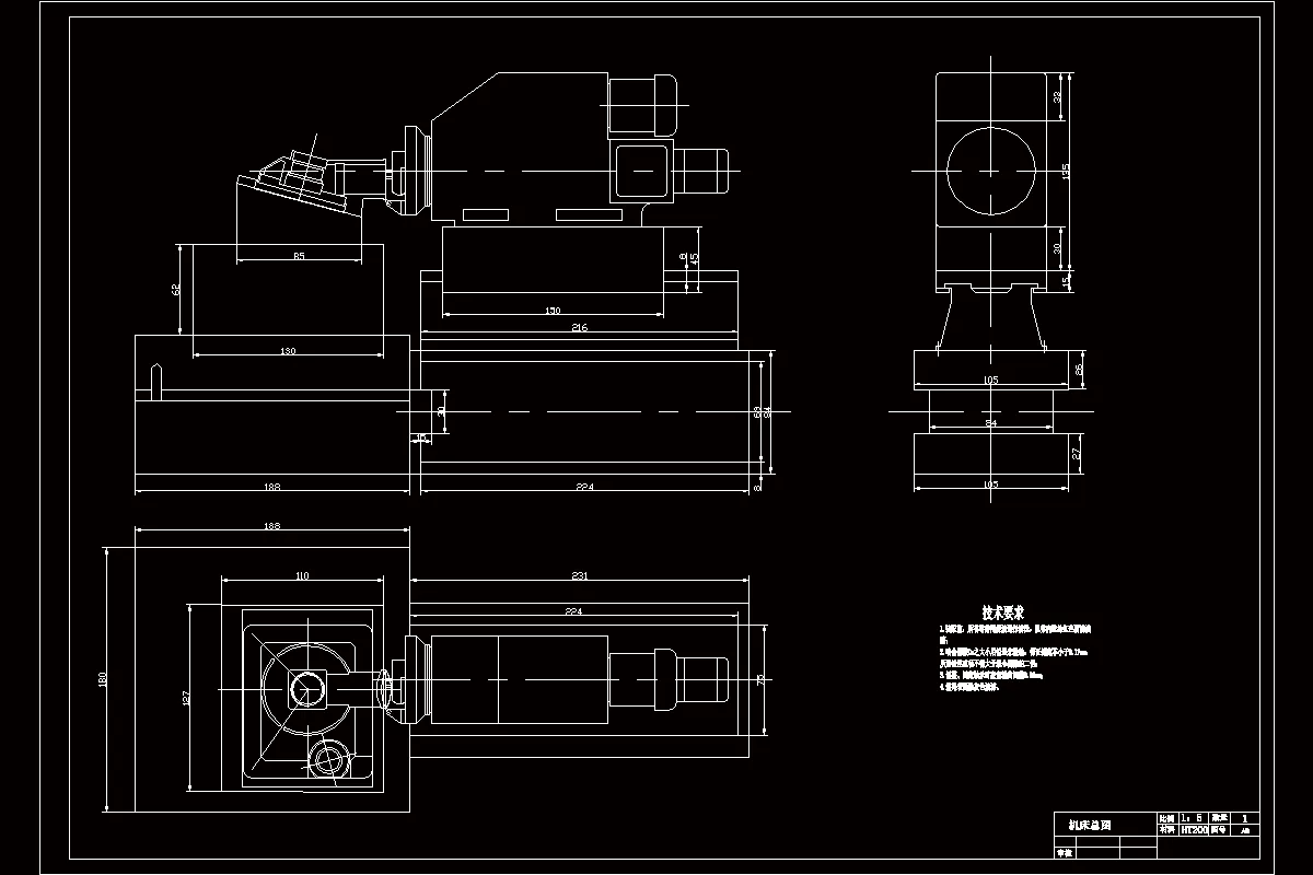 JJ9121-外圆及端面加工组合机床液压系统设计