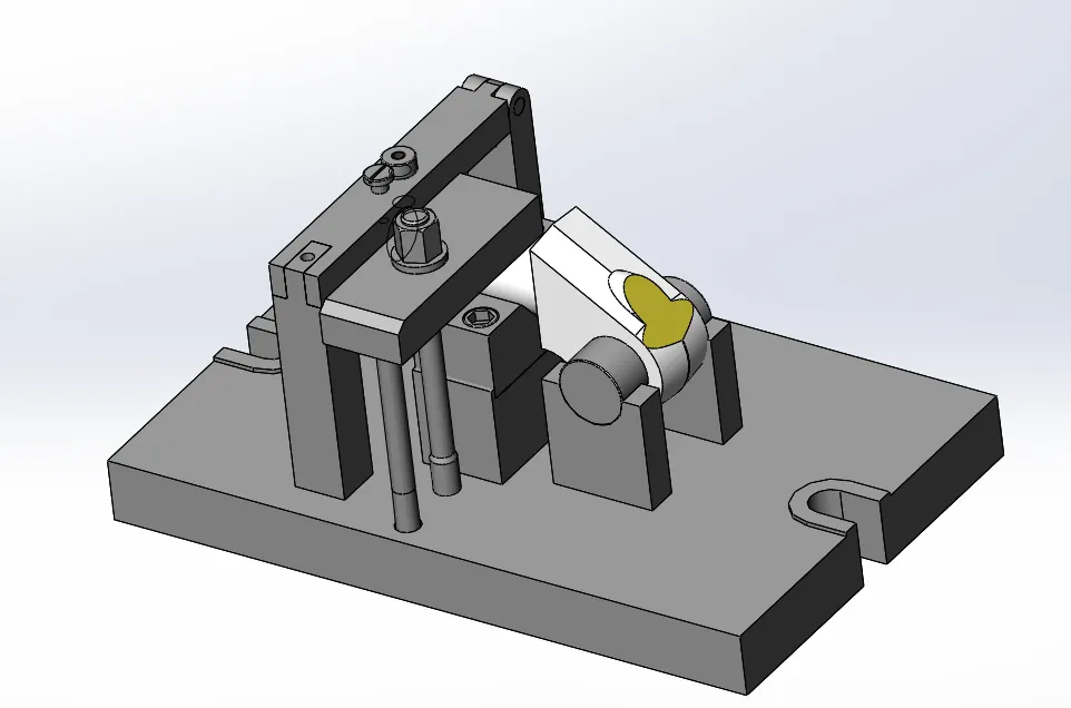 夹具装配图三维