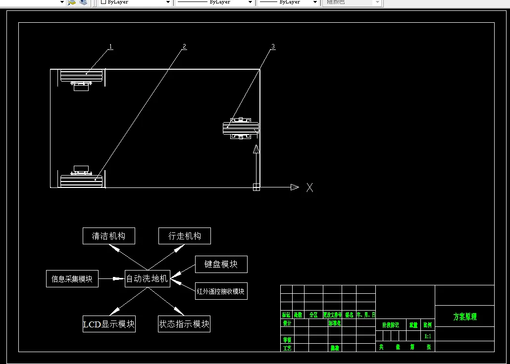 行走结构原理图
