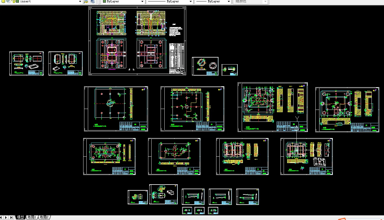 全部CAD图纸 21张