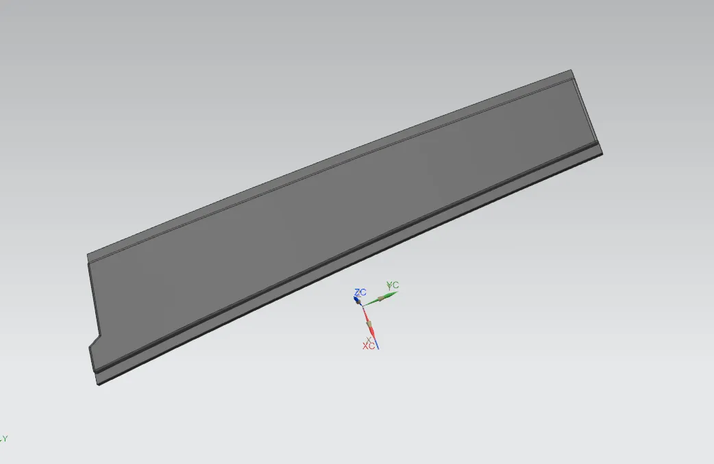 P750-B柱装饰板塑胶模具设计【含UG三维图】