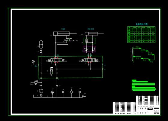 JJ9412-三通阀差动式调速回路组液压系统设计【含SW三维图】